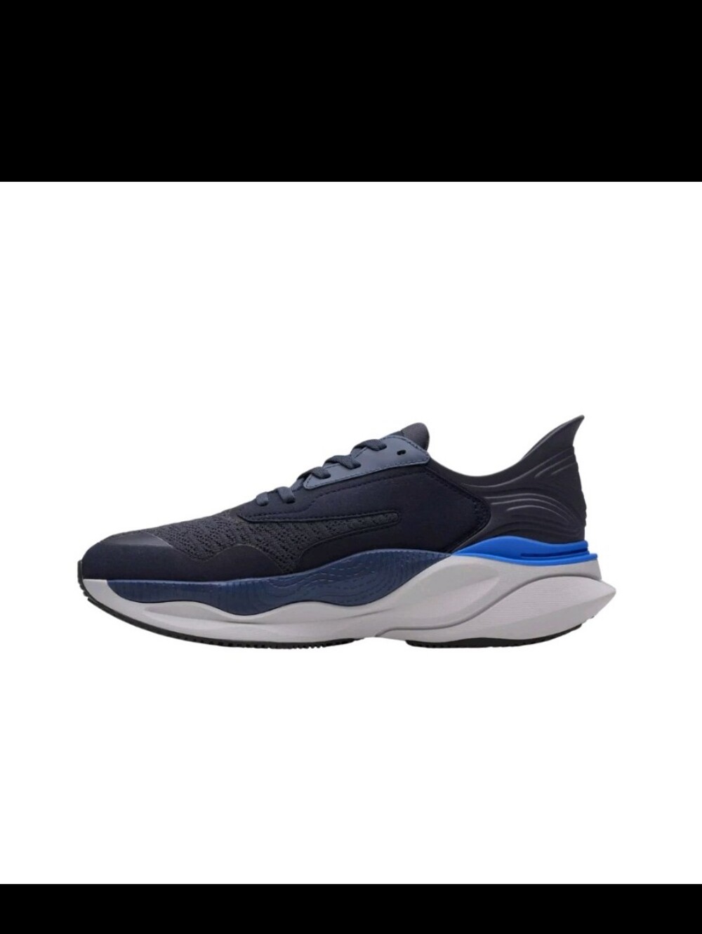 Clarks Pace Men's Navy APMA Approved Men's Walking Shoes Podiatrist Approved - Picture 4 of 8